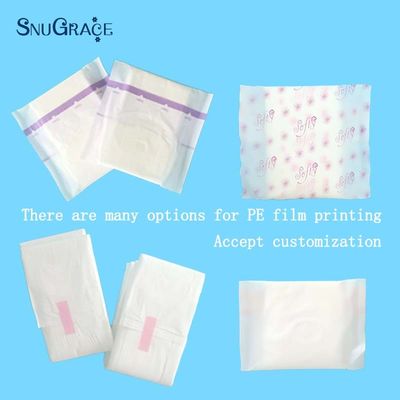 Op maat gemaakte 270 mm Lady Anion Sanitaire Pad Natuurlijke Sanitaire Servetten Menstruele Pads
