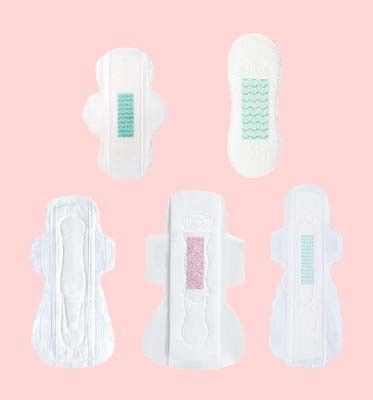 Op maat gemaakte 270 mm Lady Anion Sanitaire Pad Natuurlijke Sanitaire Servetten Menstruele Pads