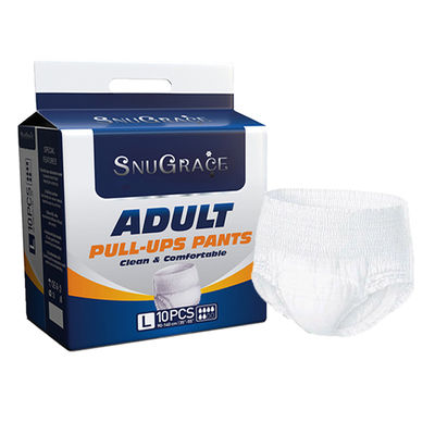 Plain Woven Adult Pull Up Diaper voor menstruatiebehoeften en incontinentie in XXL