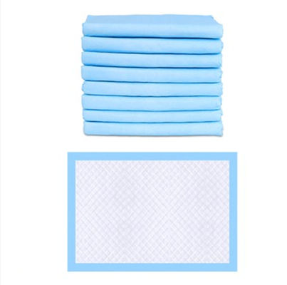 Zwart 5 PLY Op maat gemaakt ziekenhuis Absorberend Onderkussing Incontinentie Volwassen Onderkussingen