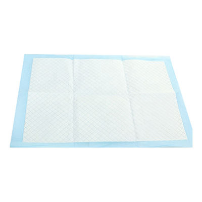 Gepersonaliseerde zware absorptie wegwerppad in blauwe kleur voor S M L XL Groottes 60 * 60