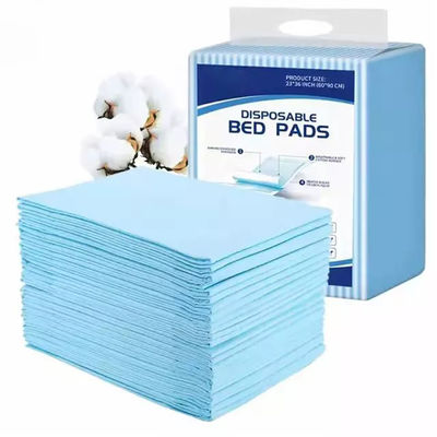PE-film ademend weefsel Ziekenhuis Absorberend onderkussens Wegwerpbedkussens voor volwassenen 60 x 90