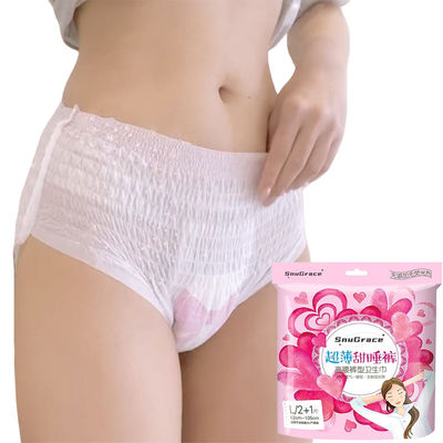 Eenmalige menstruatie ondergoed voor vrouwen dame menstruatie broek hygiënische servetten nacht