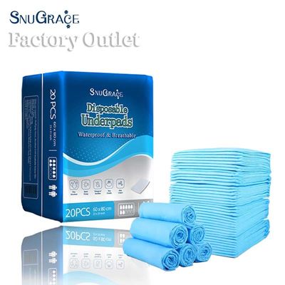 Coreless Custom Surgical Non Woven Disposable Assurance Underpads voor incontinentie bij ouderen