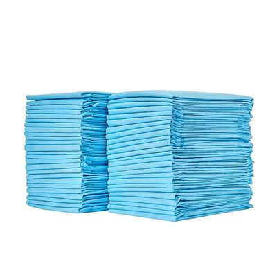 Geborduurd ziekenhuisbed met eenmalig gebruik met fluffpulp SAP-type absorberend middel onder het pad