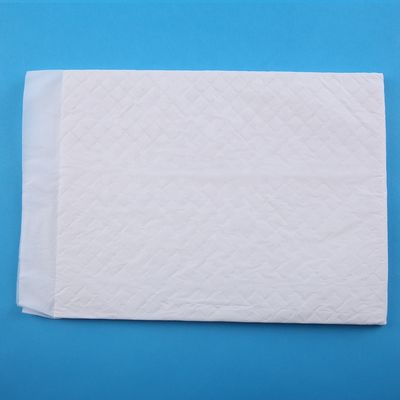 Eenmalig gedrukt fluffpulp medisch bedbed Training pads voor volwassenen 40X60 45X60 cm
