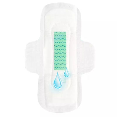 Vleugelrijke menstruatieverzorgingspads voor vrouwen met aangepaste private label en 50 ml-200 ml absorptie