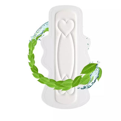 Vleugelrijke menstruatieverzorgingspads voor vrouwen met aangepaste private label en 50 ml-200 ml absorptie