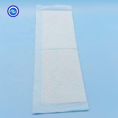 Op maat gemaakte eenmalige incontinentie-bedkussens met een hoge absorptievermogen en een PE-film achterblad