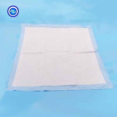 Op maat gemaakte eenmalige incontinentie-bedkussens met een hoge absorptievermogen en een PE-film achterblad