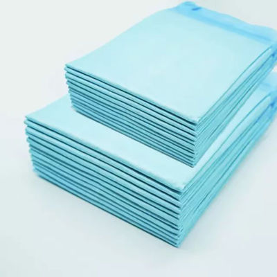100 x 120 cm wegwerppad beddek voor operaties 100% puur katoen verpleegbed 5-laag volwassen onderbed