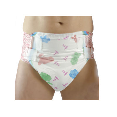 Unisex Ultra Soft Adult Disposable Incontinence luier met 3D Leak Prevention Channel