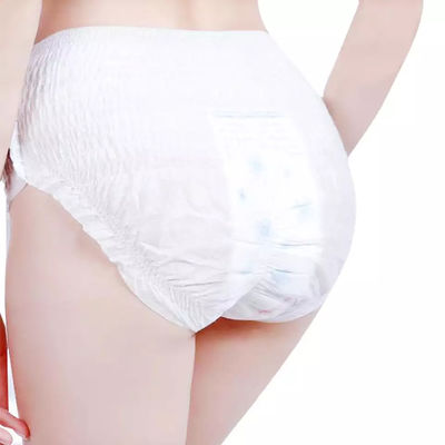 Droogoppervlak Absorptie Menstruele broek met gedrukt ontwerp en zacht ademend materiaal