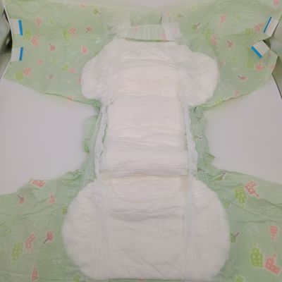 Absorptie droog oppervlak Abdl luier met PE-achtergrondfilm