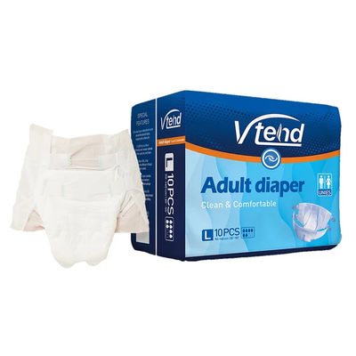 Geprinte Microfiber Incontinence luier voor volwassenen Comfortabele wisselbadjes Nappy