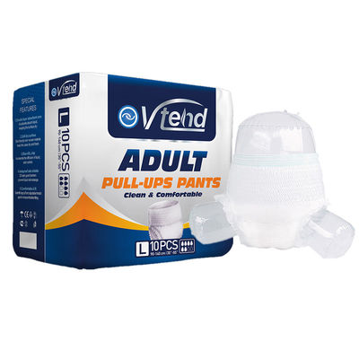 Incontinentie Oudere volwassen gedrukte broek luiers M L XL XXL overnachtingsbroek ondergoed