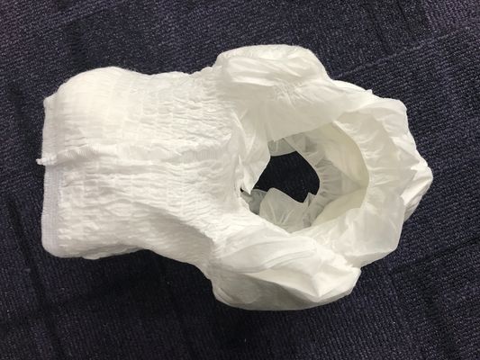 Volwassenen zachte ademend absorptie wegwerp incontinentie trek op slipje type broek