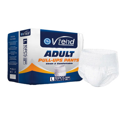 Eenmalige adult broek luier ultra zacht droog ademend voor ouderen ODM OEM Plain Woven