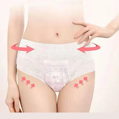 Fluff Pulp Grade b Volwassenen luier luier in witte kleur voor warme producten Dames luier broek