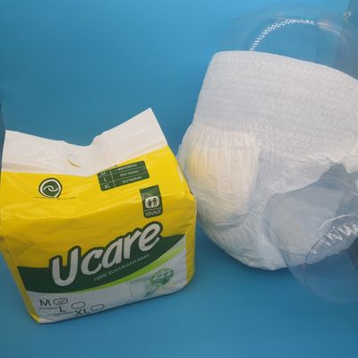 Absorptie op het droge oppervlak Eenmalige luiers voor volwassenen voor ultrazacht comfort en bescherming