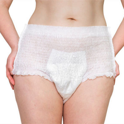 Volwassenen incontinentie broek wegwerp en anti-lek met 3D lek voorkomen kanaal