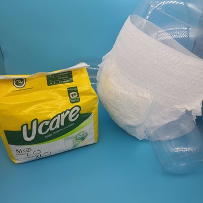 PE Film Backsheet Custom Print Incontinence Volwassenen luiers Onderbroeken voor mannen en vrouwen