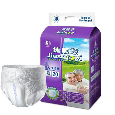 Hoge absorptie Senior Unisex volwassen broek luier met zachte niet-geweven stof topplaat