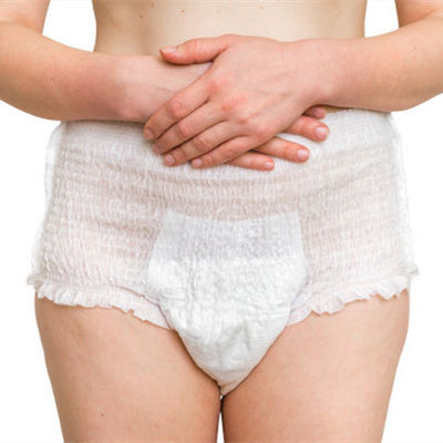 Zwakke, ademende, absorberende, wegwerpluier voor volwassenen voor mannen en vrouwen