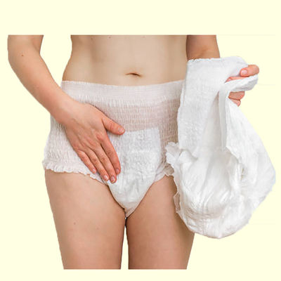 Volwassenen Pull Up Panty luiers luier zacht ademend droog oppervlak voor comfort en absorptie