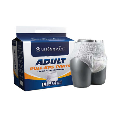 Aanpassing Ondersteunde volwassen wegwerpbroek Type luier met super hoge absorptie