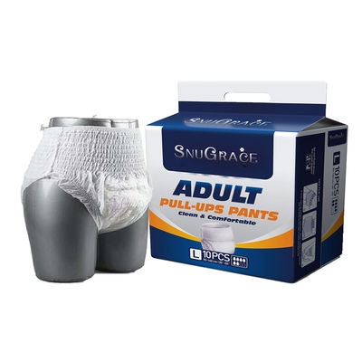 Unisex senior eenmalig absorberend ondergoed korte broek type met eenvoudige geweven stijl