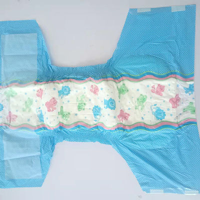 Direct incontinentie mensen zorg gedrukt super absorberende adult luier voor mannen en vrouwen