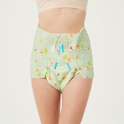 Super Absorberend ABDL Adult Baby luier met droog oppervlak en zacht ademend ontwerp