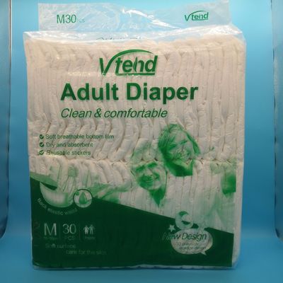 Super Absorberend Incontinentie Volwassen luier voor senioren in het ziekenhuis Op maat gemaakt Absorberend