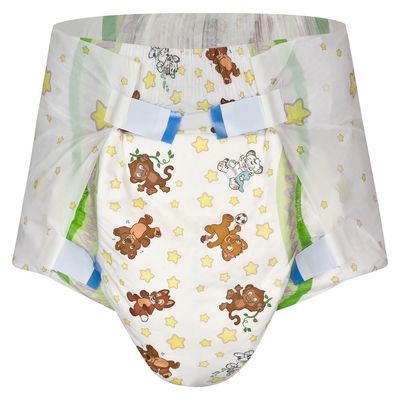 Eenmalige ultra dikke adult luier voor schattig kleurrijk ABDL sexy gedrukte luier