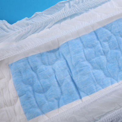Ultra dik volwassen luier met zacht niet-geweven bovendeel en super absorberende fluff pulp