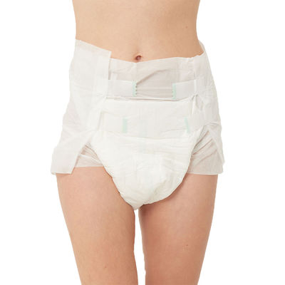 Gepersonaliseerde private label adult baby luiers met fluff pulp en zachte niet-geweven topplaat