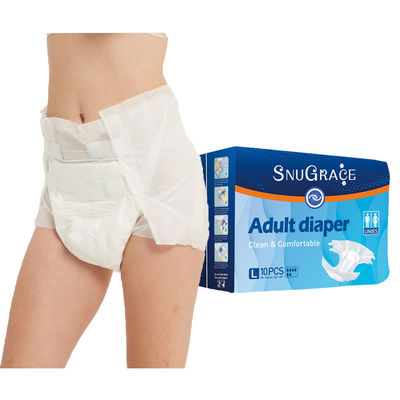 Waterdichte lekbescherming Unisex incontinentie adult luiers met ultra zacht ontwerp