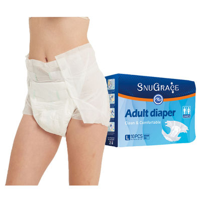 Fluff Pulp Soft Cotton Tape Adult Diapers voor incontinentiebeheersing en comfort