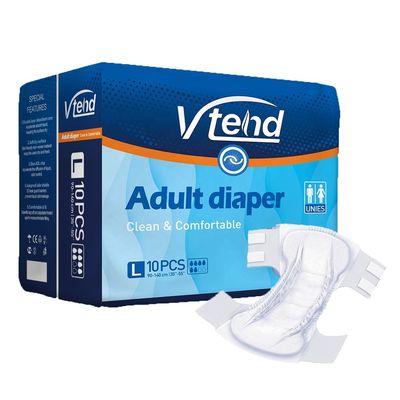 ISO9001/ISO14001 BV gecertificeerde hoge absorptie adult luier voor mannen 5000 ml