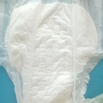 Hoge absorptie zachte ademend volwassen incontinentie luier OEM Fluff Pulp Cute luiers