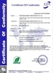 China Tianjin Wholesome Hygiene Products Co.,Ltd. certificaten